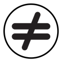 Inequality icon