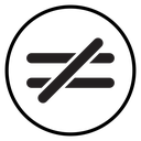 Inequality icon
