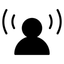 Influencer Broadcast Waves icon