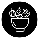 Ingredients mix icon