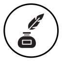 Ink and quill icon