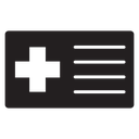 Insurance card icon