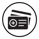 Insurance card icon