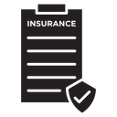 Insurance policy icon