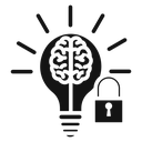 Intellectual property and copyright icon