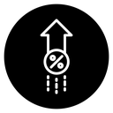 Interest Rate Rise icon