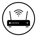 Internet router icon