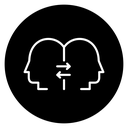 Interpersonal relationship icon