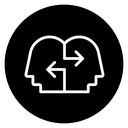 Interpersonal relationship icon