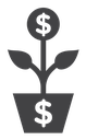 Investment tree icon