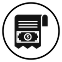 Invoice document icon