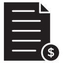 Invoice payment icon
