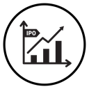 IPO Initial public offering icon