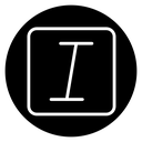 Italic button icon