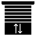 Jalousie Adjustment Arrows icon