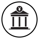 Japanese bank icon