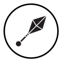 Japanese ninja shuriken icon