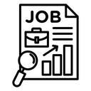 Job analysis icon