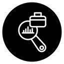 Job analysis icon