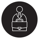 Job candidate icon