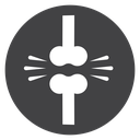Joint Pain Bones Black Filled icon