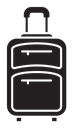 Journey bag icon