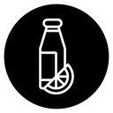Juice bottle icon