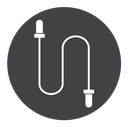 Jump rope icon