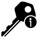 Key Information Badge icon