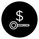 Key revenue icon