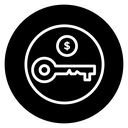 Key revenue icon