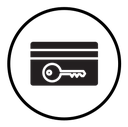 Keycard access icon