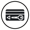 Keycard access icon
