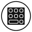 Keypad icon