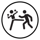 Kickboxing icon