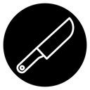Kitchen knife icon