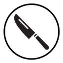Kitchen knife icon