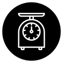 Kitchen scales icon