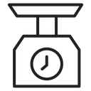 Kitchen scales icon