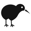 Kiwi bird 4 icon