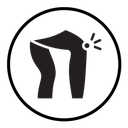 Knee pain icon