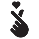 Korean heart icon