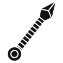 Kunai throwing knife icon