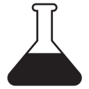 Lab flask icon