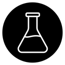 Lab flask icon