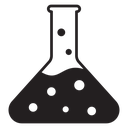 Lab flask icon