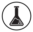 Lab flask icon