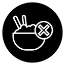 Lack of appetite icon