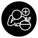 Lack of appetite 2 icon
