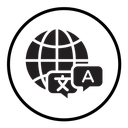 Language (2) icon